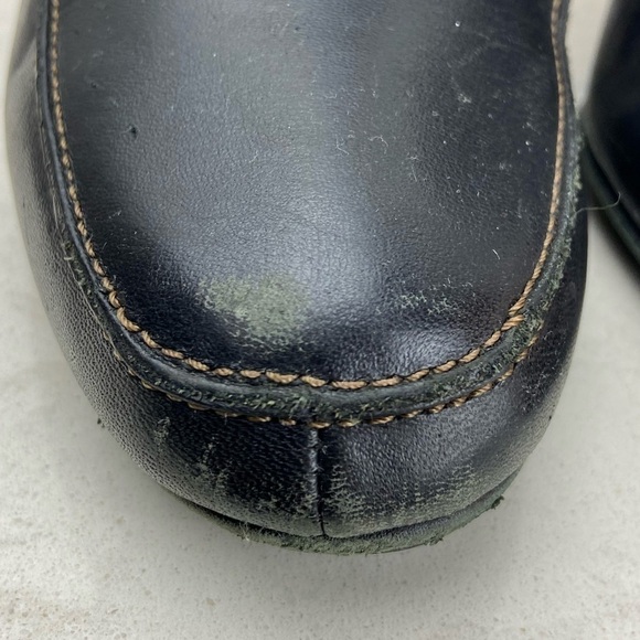 Cole Haan Sabrena Leather Heeled Slip On Clog - Picture 6 of 16